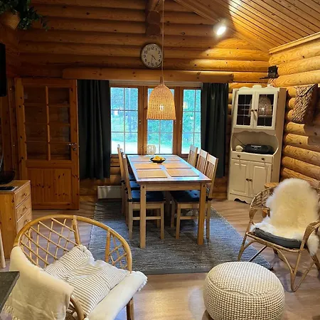 Charming Log Chalet, Yllaes, Wifi, 400m To Restaurants Chalet