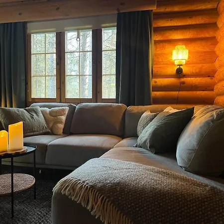 Charming Log Chalet, Yllaes, Wifi, 400m To Restaurants * Kolari