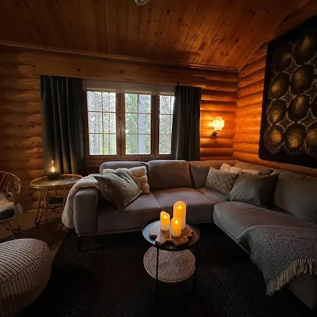 Charming Log Chalet, Yllaes, Wifi, 400m To Restaurants * Kolari