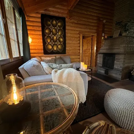 Charming Log Chalet, Yllaes, Wifi, 400m To Restaurants Chalet Kolari