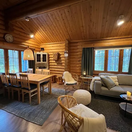 Charming Log Chalet, Yllaes, Wifi, 400m To Restaurants Chalet *