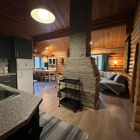Charming Log Chalet, Yllaes, Wifi, 400m To Restaurants Chalet Kolari