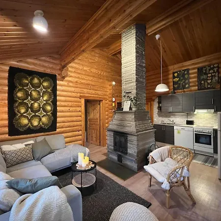 Chalet Charming Log Chalet, Yllaes, Wifi, 400m To Restaurants *
