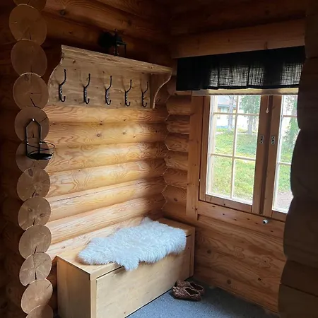 Charming Log Chalet, Yllaes, Wifi, 400m To Restaurants Chalé *