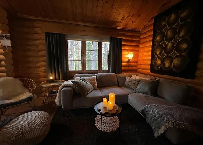 Charming Log Chalet, Yllaes, Wifi, 400m To Restaurants * Kolari