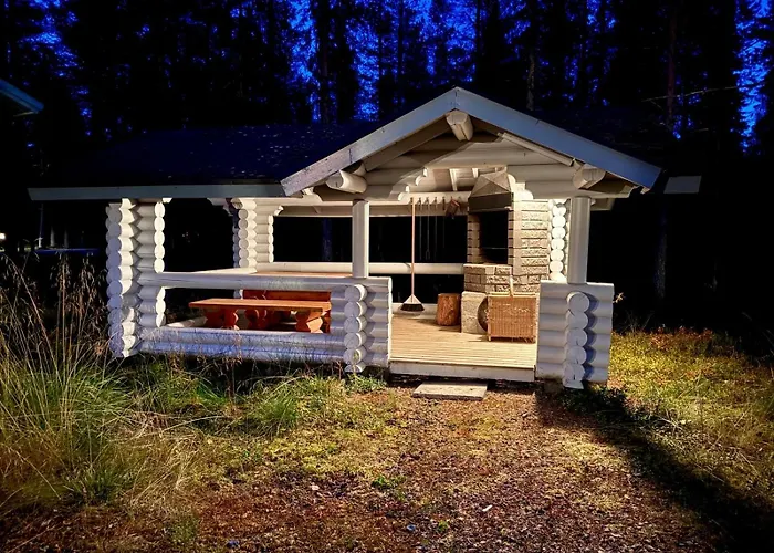 Chalet Charming Log Chalet, Yllaes, Wifi, 400m To Restaurants